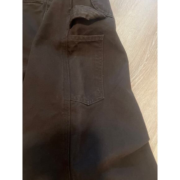 Vintage Carhartt Brown Loose Original Fit Pants Cotton Size 39 Cargo - Picture 6 of 9